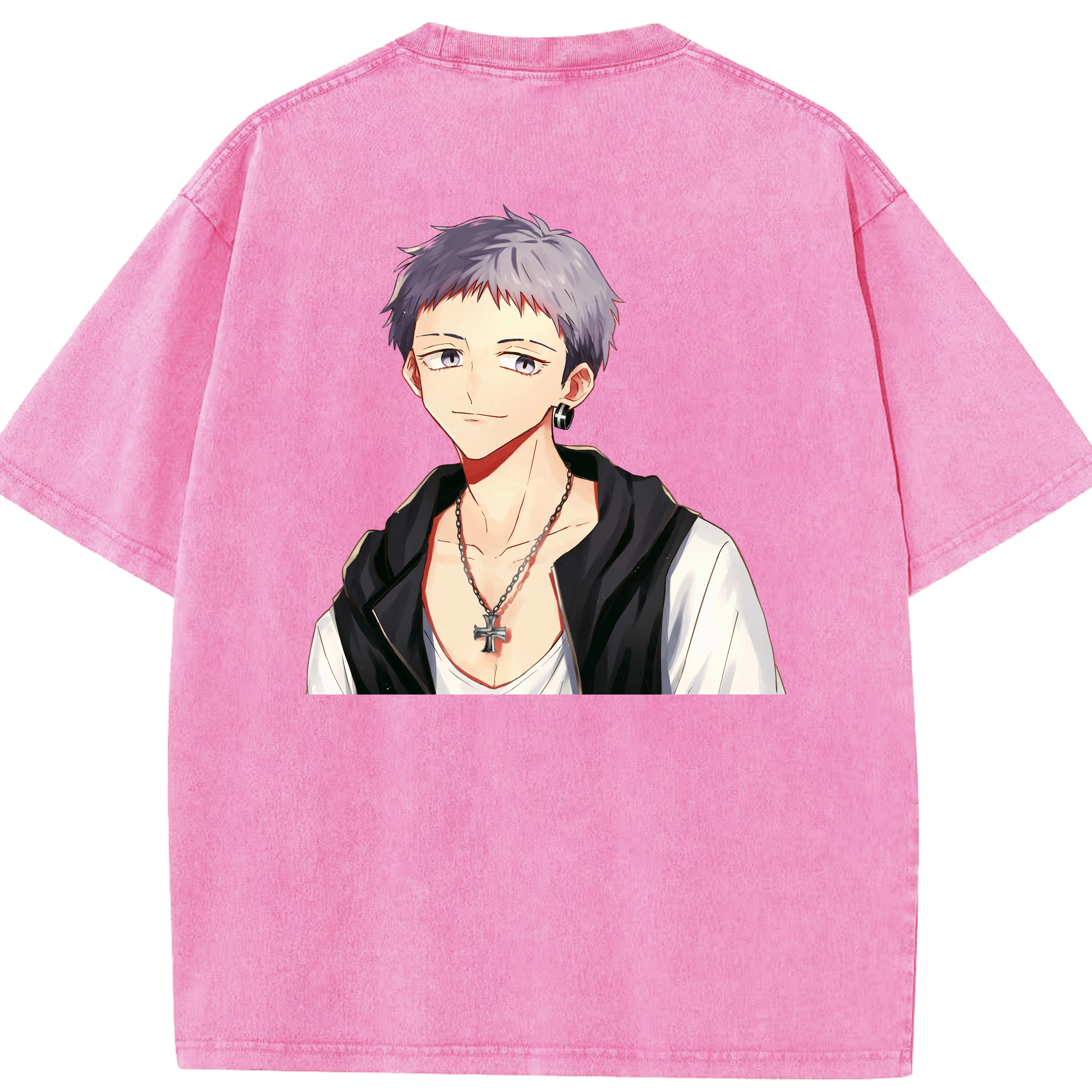 （画像用） 東京リベンジャーズ Tokyo Revengers 綿100% ヴィンテージ風 半袖Tシャツ（背面プリント）